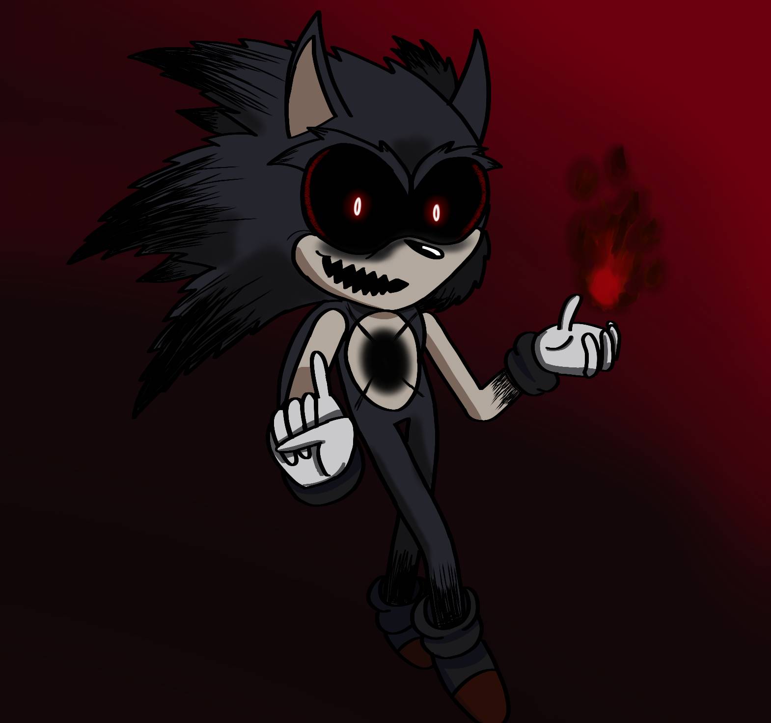 Super Sonic.EXE by ULTIMATEDARKNESZ on Newgrounds