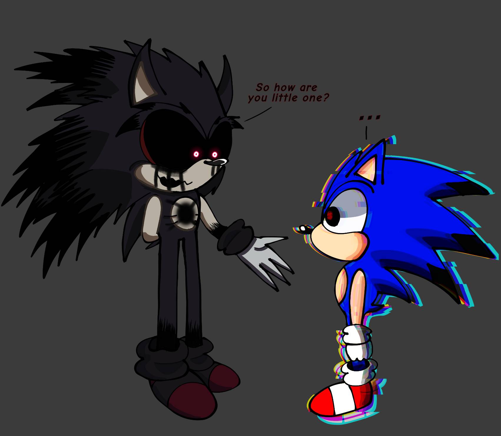 Sonic meets Lord X by JoseBenGeorgeFoxSala on DeviantArt