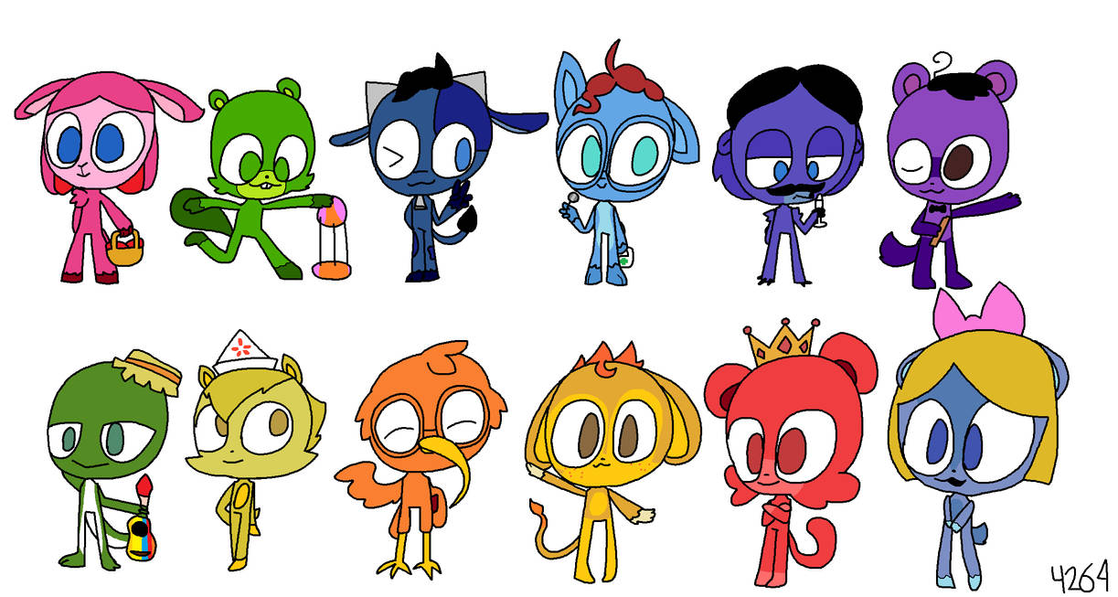 CATA Letters as Animals (part 1) by bombard-mint4264 on DeviantArt