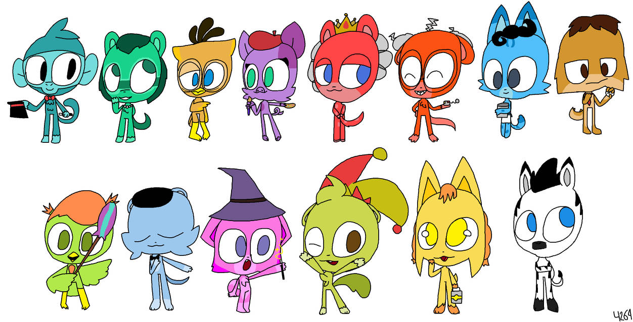 CATA Letters as Animals (part 2) by bombard-mint4264 on DeviantArt