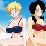 Videl and Erasa - Beach Day