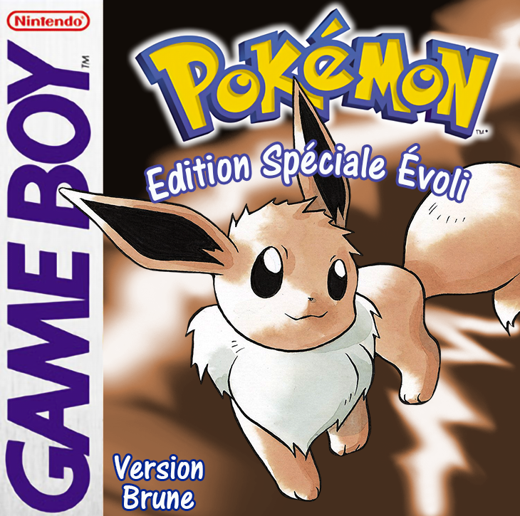 Pokemon Brown Version Game Boy Fr Fake Box Art By Olidall On Deviantart