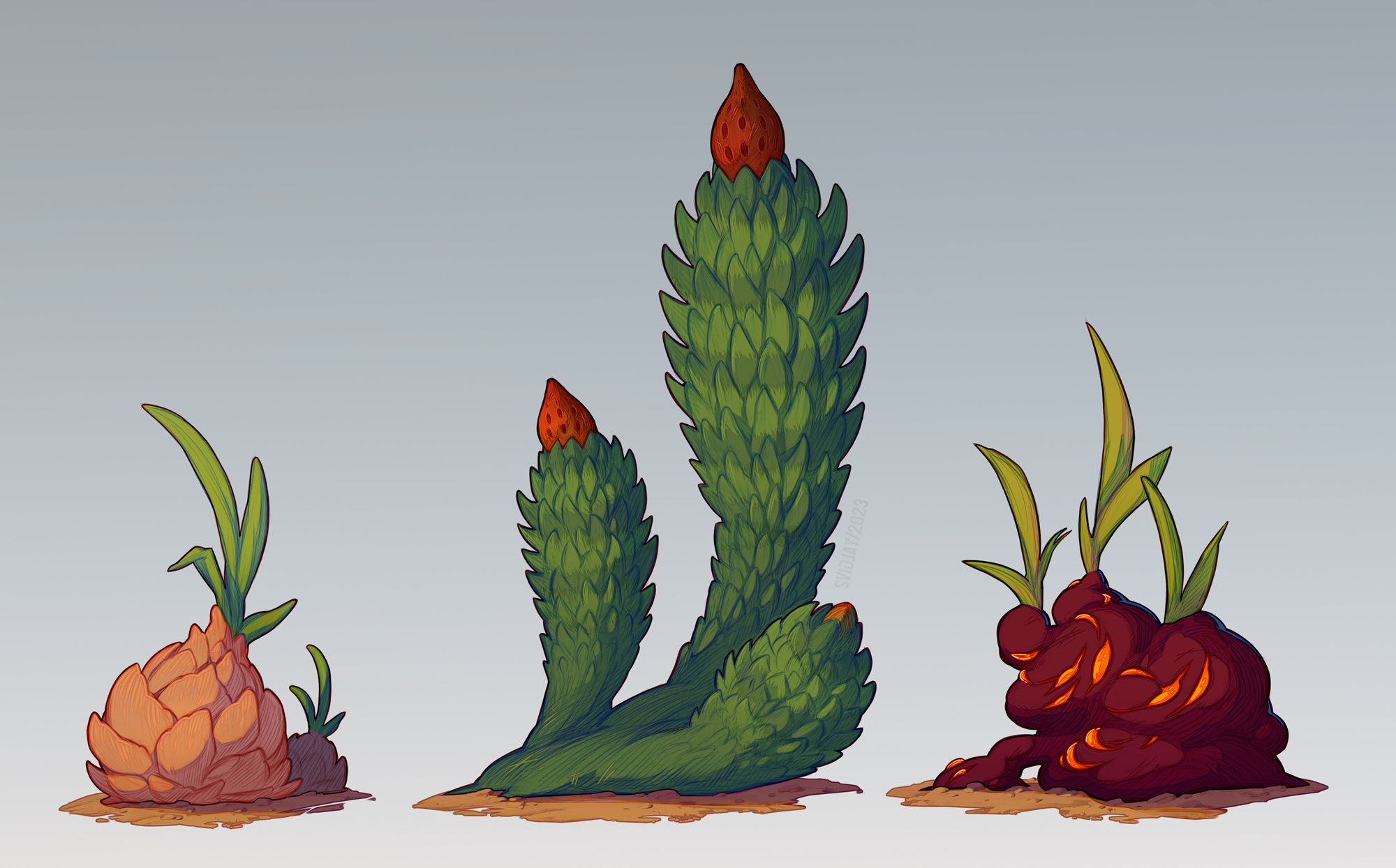 Plant Deviantart Comm: Plants by Svidjay on DeviantArt