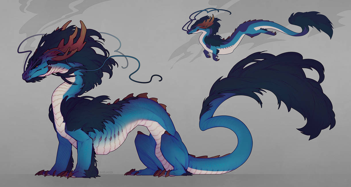 Eastern Dragon Rework Adopt: Eastern dragon by Svidjay on DeviantArt