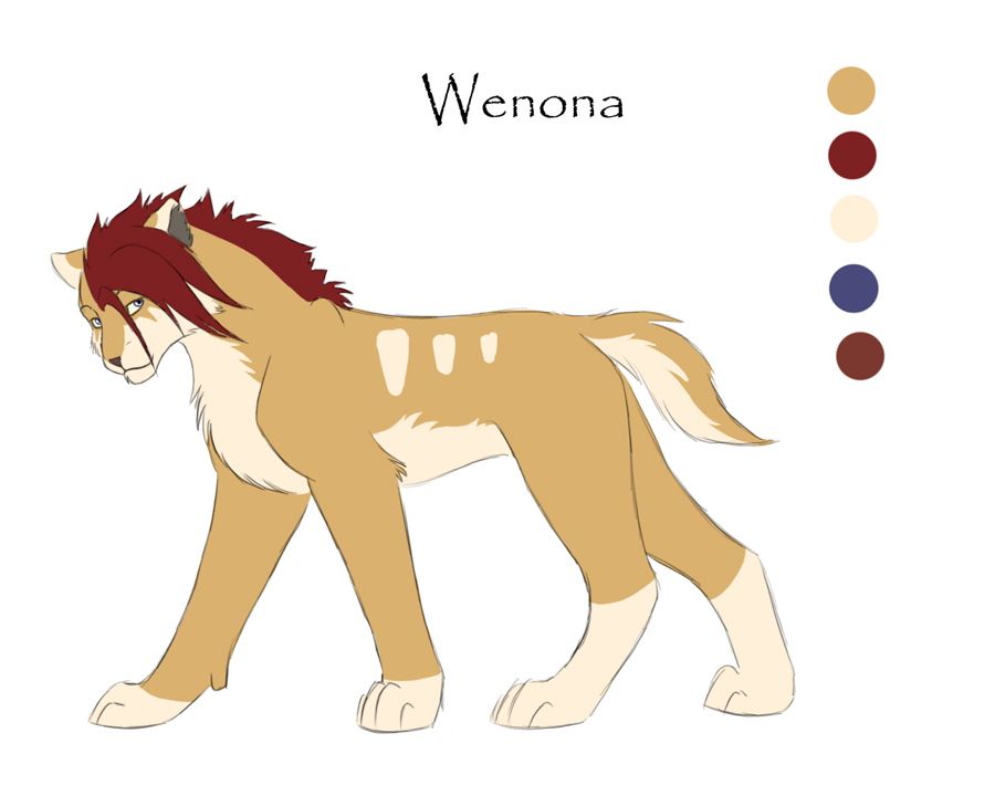 Character sheet2 - Wenona