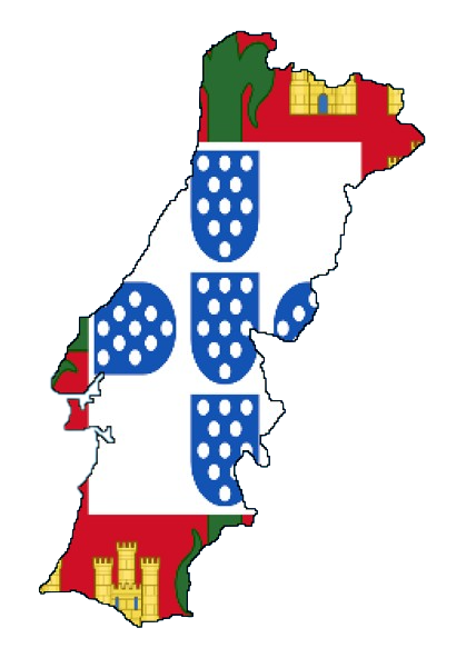 Flag Map of Portugal (1385-1485) by RepublicOfNiger on DeviantArt