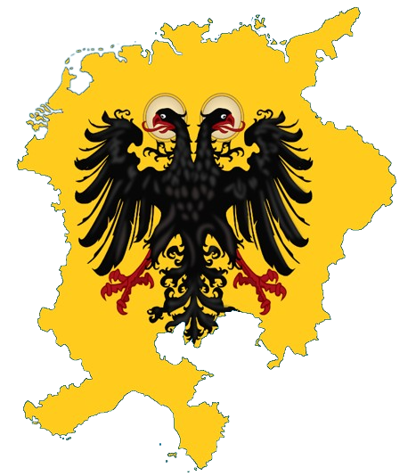 Flag Map of the Holy Roman Empire (15th century) by RepublicOfNiger on ...