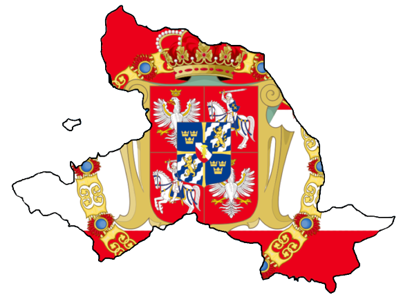 First Partition Flag Map The Polish-Lithuanian Commonwealth (1772-1792) by RepublicOfNiger on ...