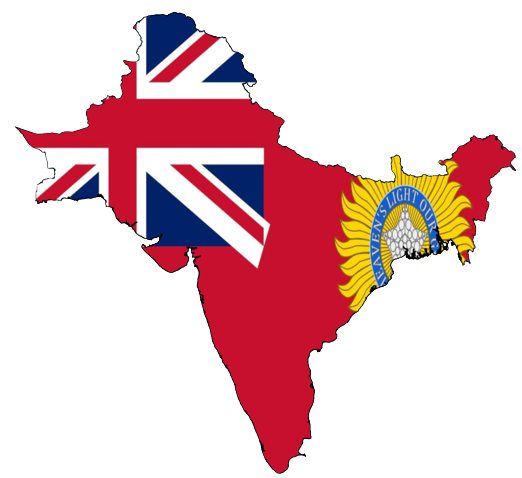 Flag Map of the British Raj (1937-1947) by RepublicOfNiger on DeviantArt