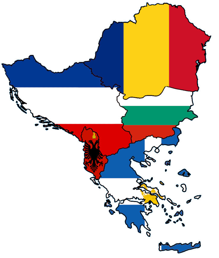 Balkan Rafe Flag Map of The Balkans (Interwar) by RepublicOfNiger on DeviantArt