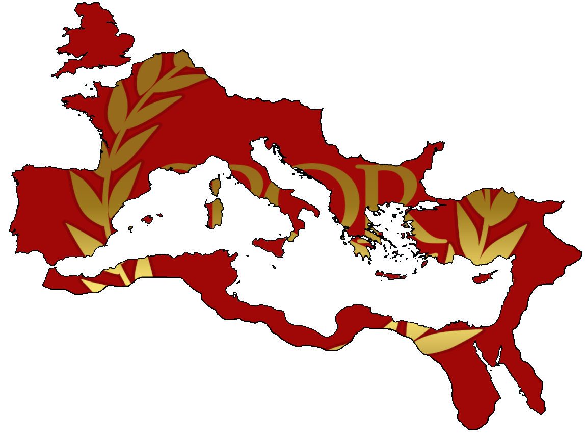 Alternate Rome Flag Deviantart Flag Map of the Roman Empire (285 AD) by RepublicOfNiger on DeviantArt