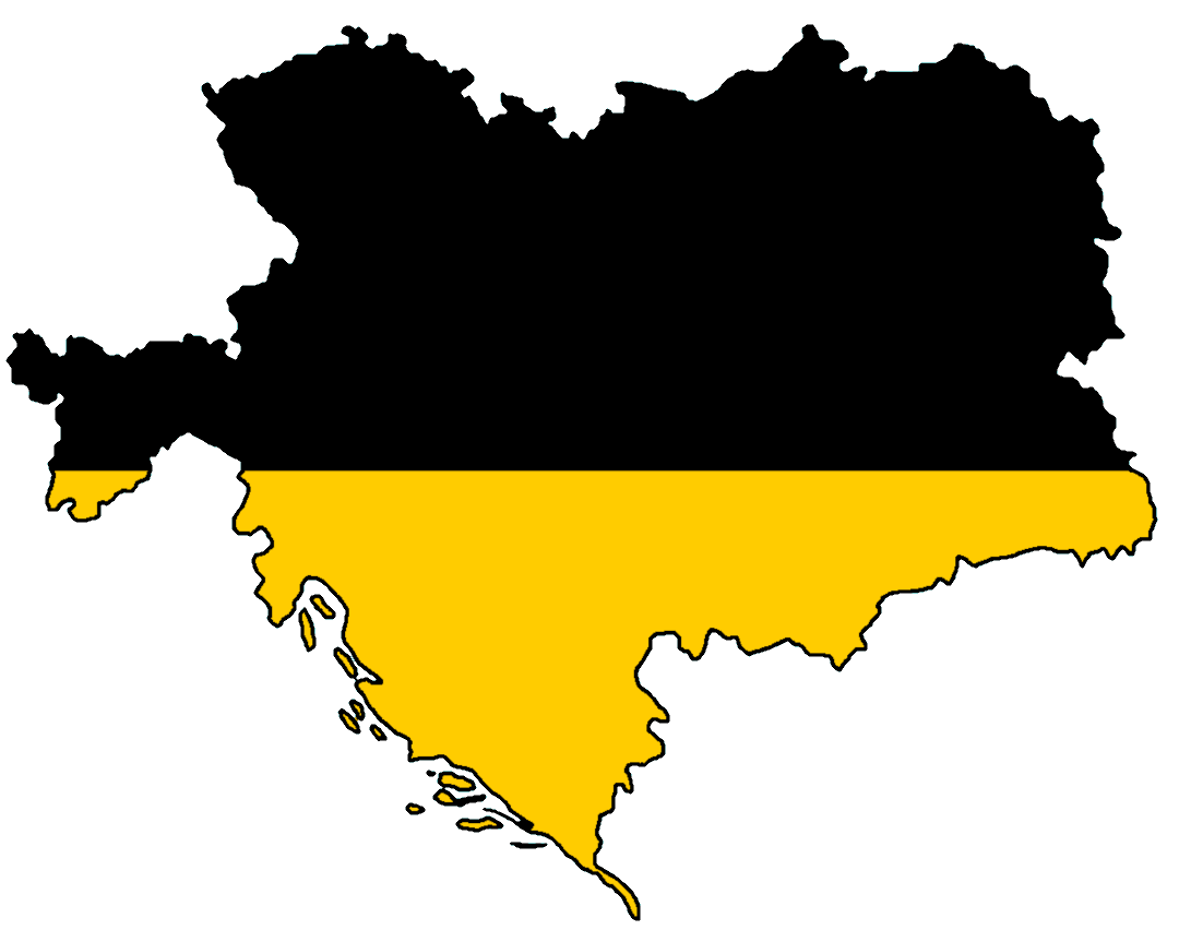 Flag Map 1908 Flag Map of Austria-Hungary (1908-1914) by RepublicOfNiger on DeviantArt