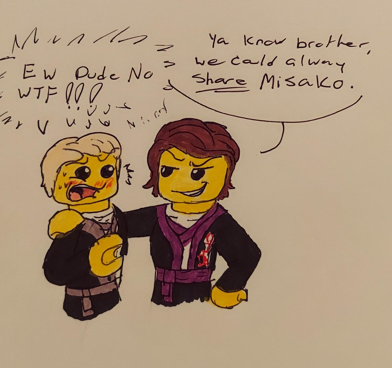 Sharing is caring Brother