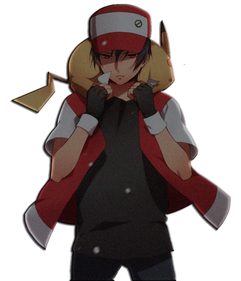 Pokemon Trainer Red Render by OxeyClean on DeviantArt