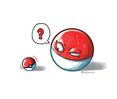 Voltorb and Electrode by temary44 on DeviantArt