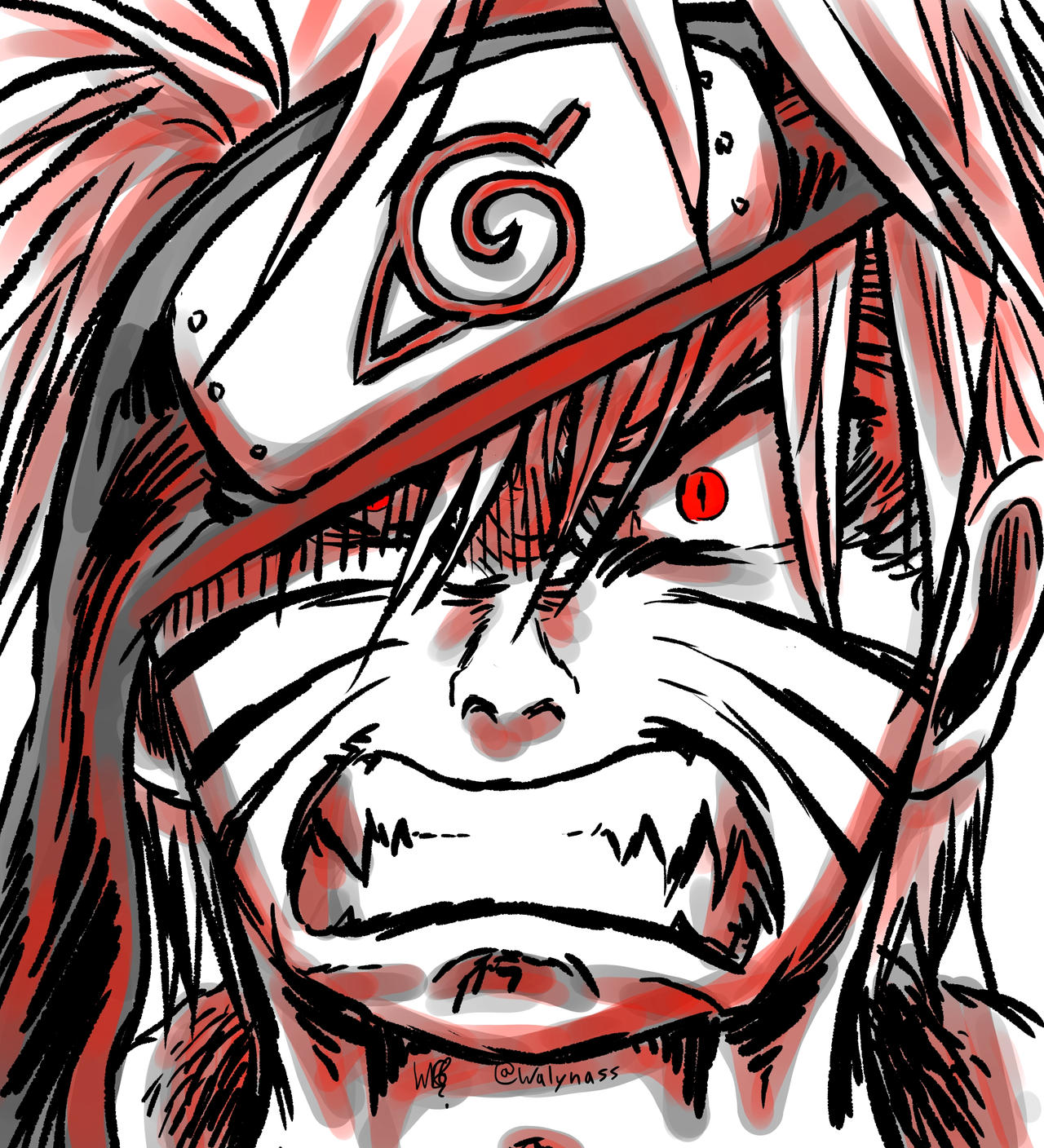 Red Rage Girl Red rage by Walynaslink on DeviantArt