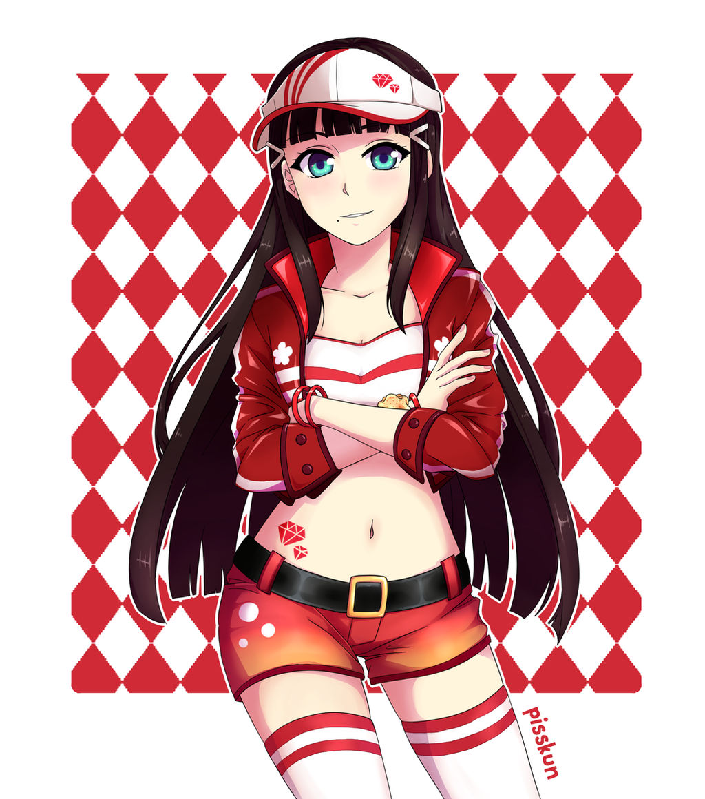 Trainer Dia wants to battle! by Piss-kun
