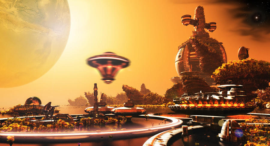 Jupiter - colony. by jedgraph Jupiter - colony. by jedgraph
