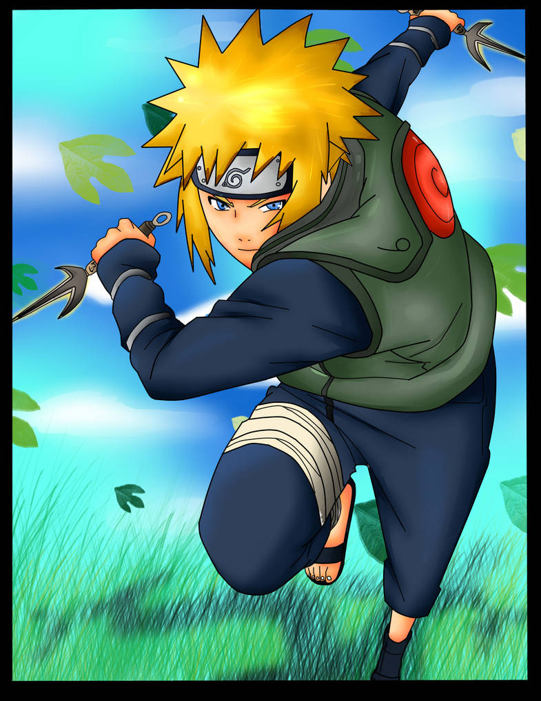 Minato Colour Less Minato Colour by kurotaru12 on DeviantArt