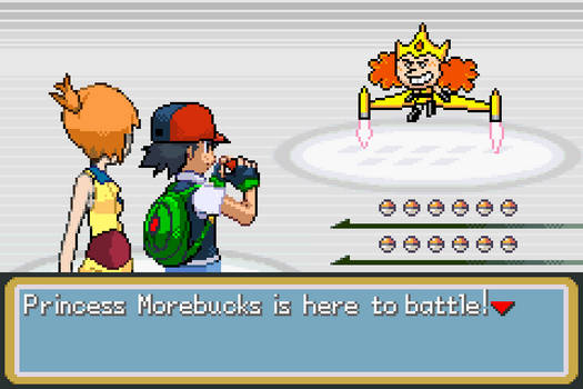 Ash and Misty vs Princess Morebucks