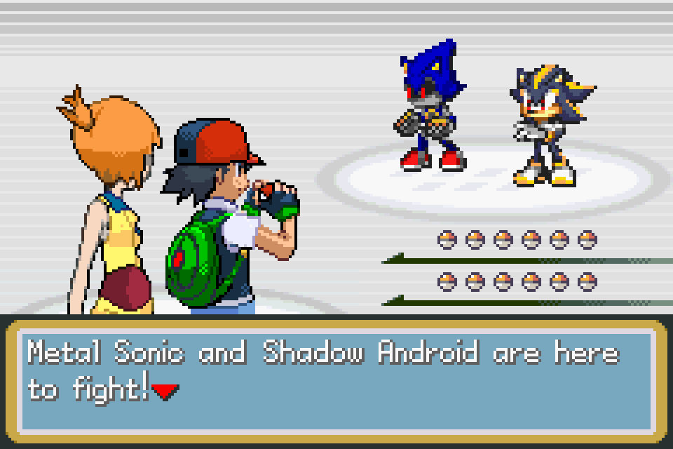 Ash and Misty vs Metal Sonic and Shadow Android by BeeWinter55 on ...