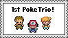 1st PokeTrio stamp