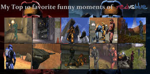 My Top 10 Favorite funny moments of Red vs Blue