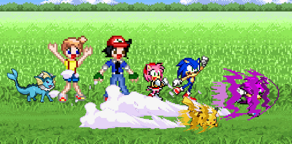 Speed Rose vs Pikachu race by BeeWinter55 on DeviantArt