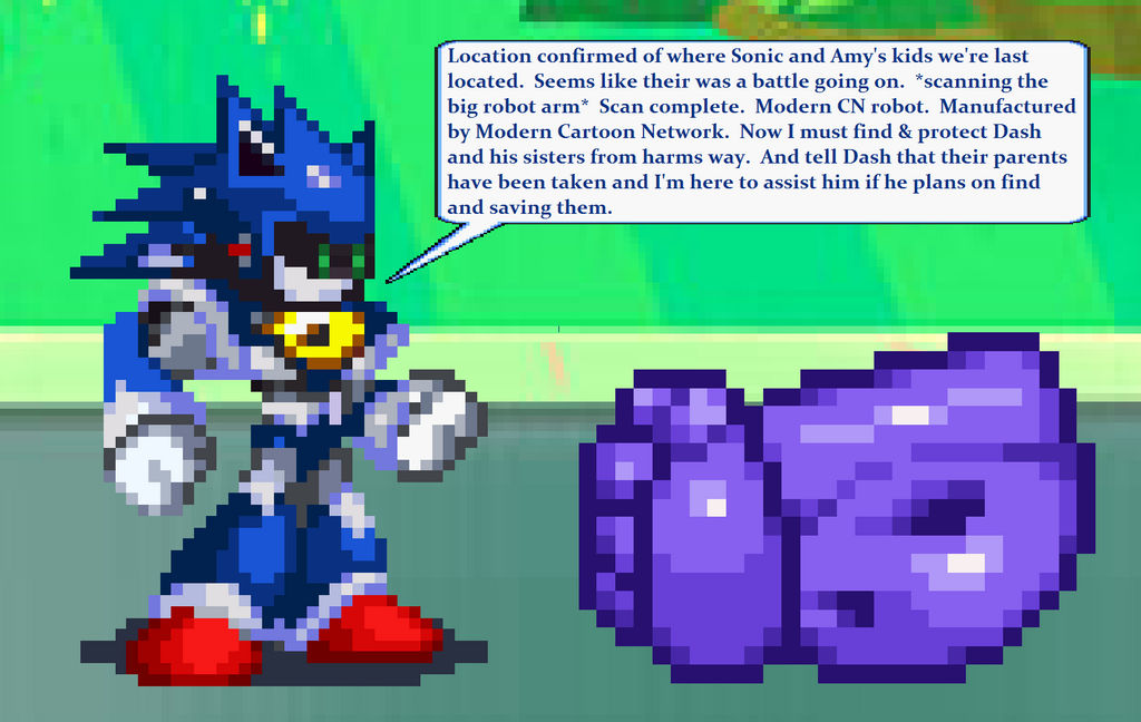 Mecha Sonic 2.0 by Sonic808 -- Fur Affinity [dot] net