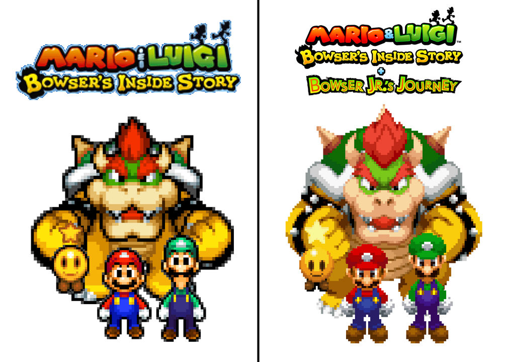 Review: Mario Luigi: Bowser's Inside Story Bowser Jr's Journey Hardcore ...