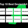 Top 10 Best Deviantart Users