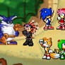 Sonic pairings in Echidnapolis