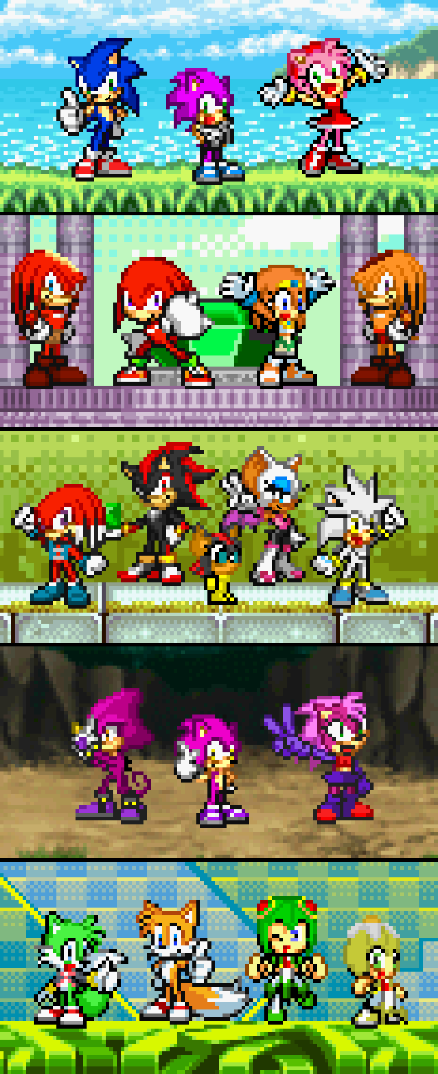 images Sonic And Amy Family Deviantart sonic families by beewinter55 on deviantart