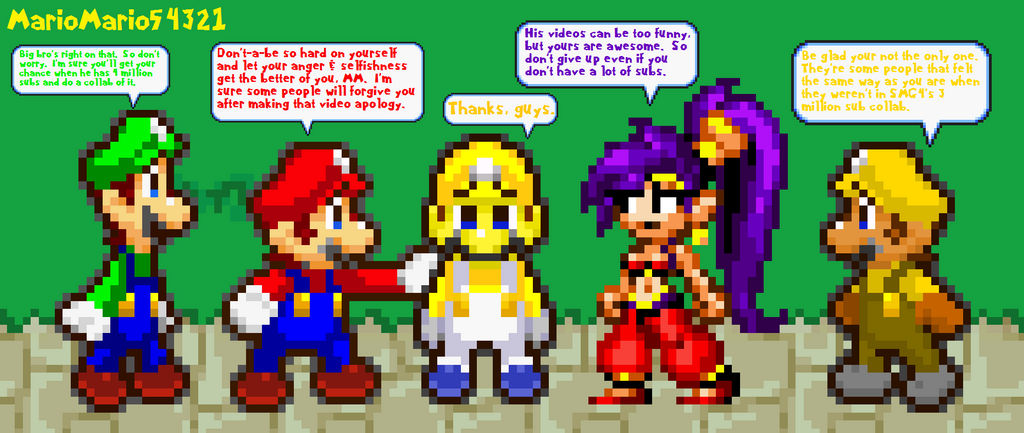 It's okay MarioMario54321 by BeeWinter55 on DeviantArt
