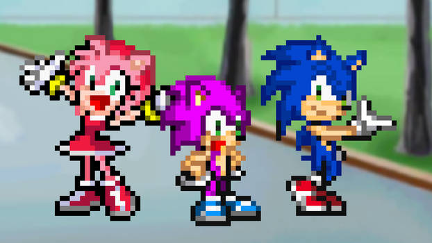 Sonamy Family (Sonic X)