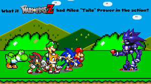 What if Tails was in the action of SMBZ