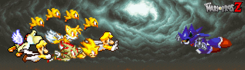 Tails Battle Position Tails in the final battle by BeeWinter55 on DeviantArt