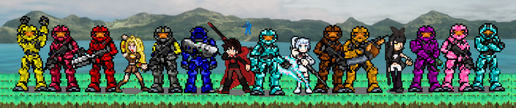 Remember Rvb RvB and RWBY by BeeWinter55 on DeviantArt