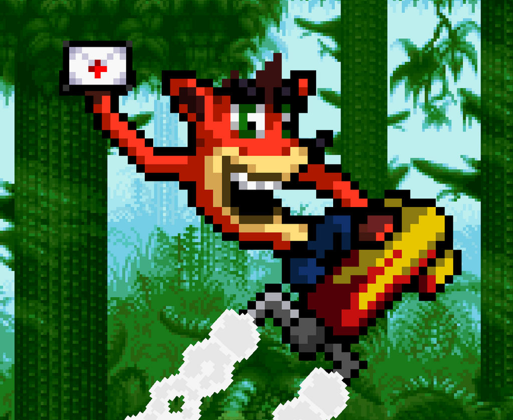 Crash Bandicoot - Super Smash Bros. Ultimate by Sowells on DeviantArt
