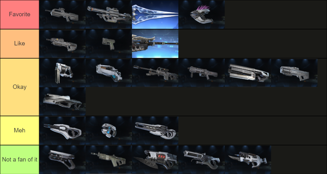 halo 4 weapons list