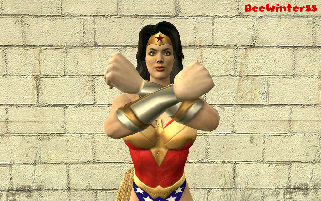 Wonder Woman Arms Crossed by BeeWinter55 on DeviantArt