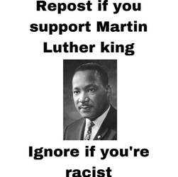 Support Luther King Day