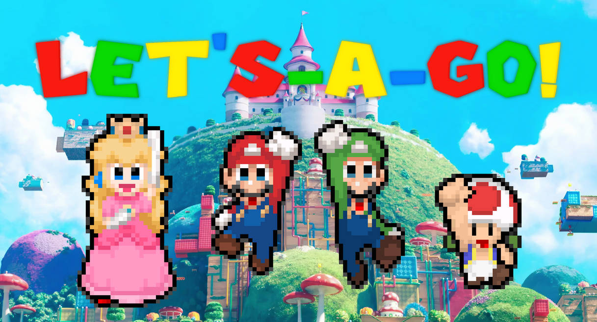 Go Go Mario Let's-a-go Mario Movie! by BeeWinter55 on DeviantArt