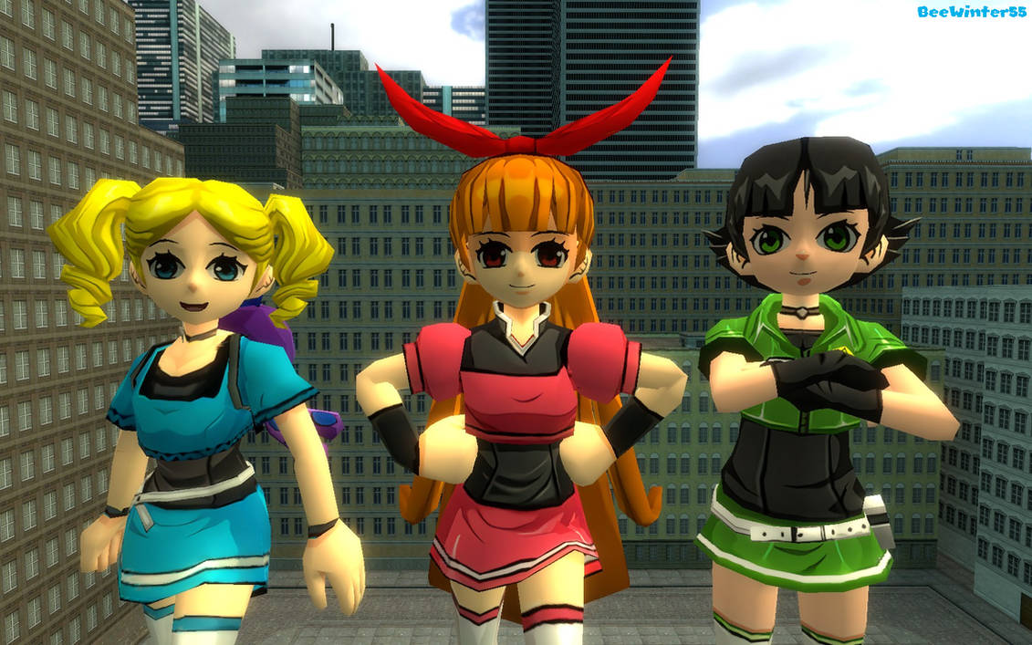 The Powerpuff Girls (FusionFall) by BeeWinter55 on DeviantArt