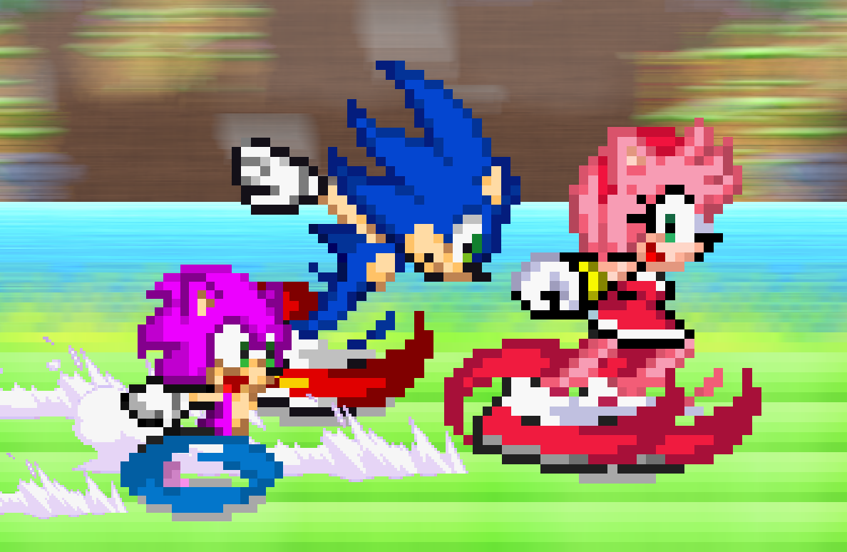 Sonamy Family by Cecifrazier on DeviantArt