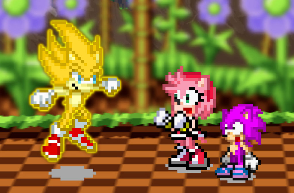 Super Sonic 2 vs Hyper Sonic by ChaoticPrince7 on DeviantArt