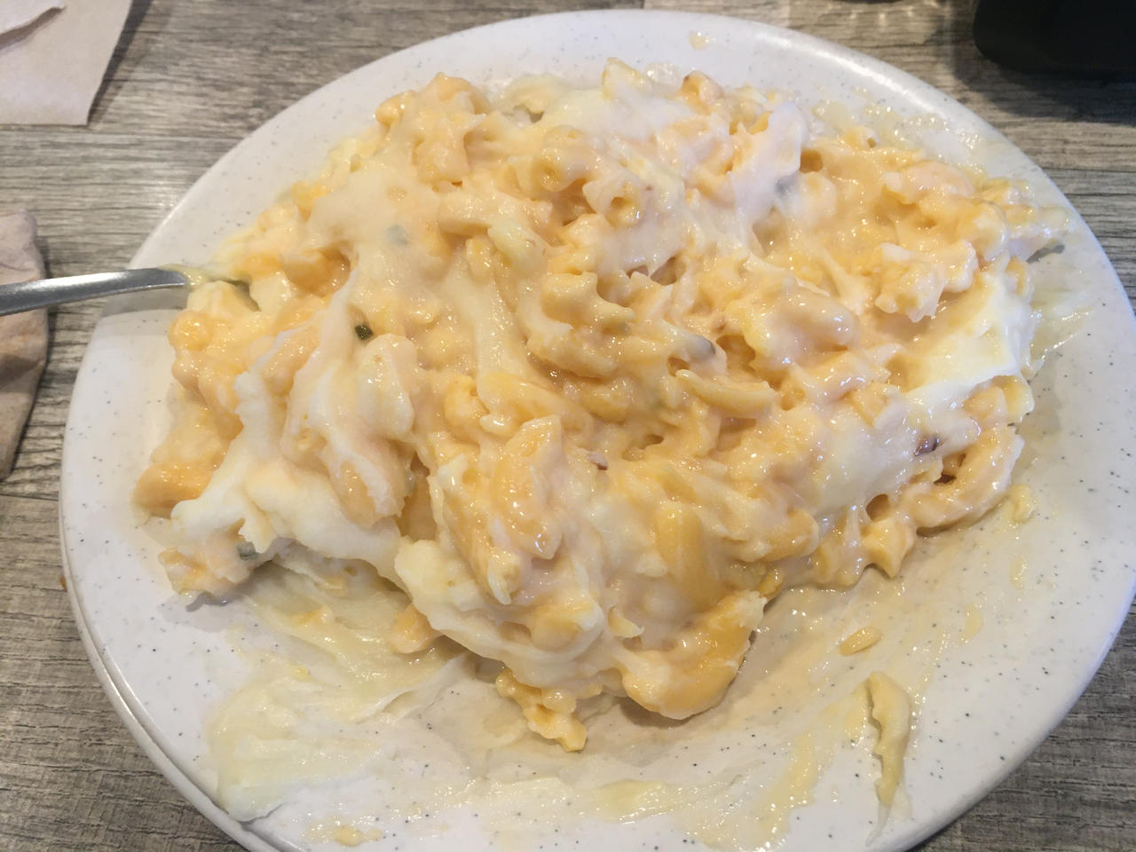Mash Potatoes with Mac and Cheese by BeeWinter55 on DeviantArt