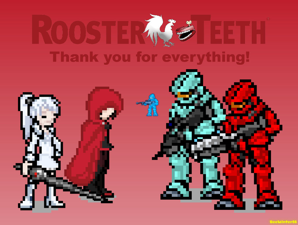 Thank you Rooster Teeth by BeeWinter55 on DeviantArt