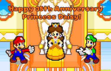 Happy 35th Anniversary Princess Daisy!