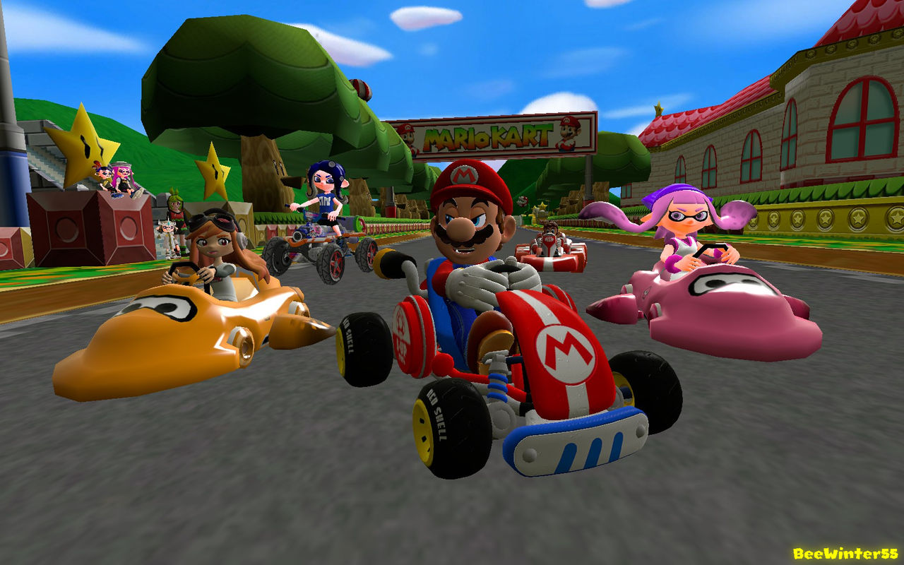 Mario Kart Racing by BeeWinter55 on DeviantArt